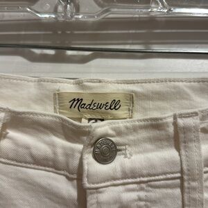 Madewell - The Perfect Vintage Wide-leg Crop Jean in White
